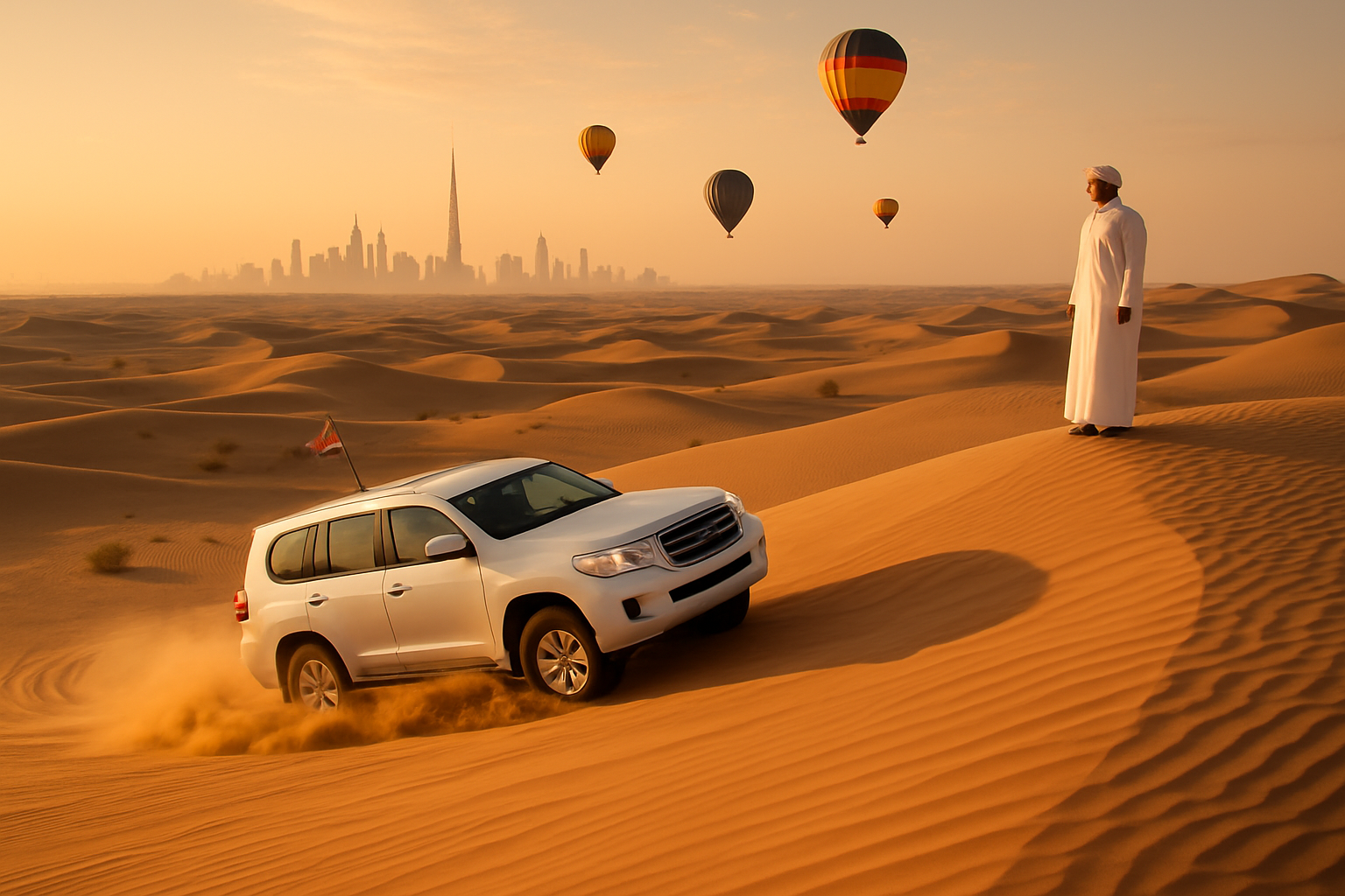 Desert safari adventure in Dubai